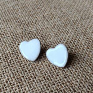 Serca – kolczyki sztyfty